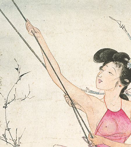龙口-胡也佛的仕女画和最知名的金瓶梅秘戏图